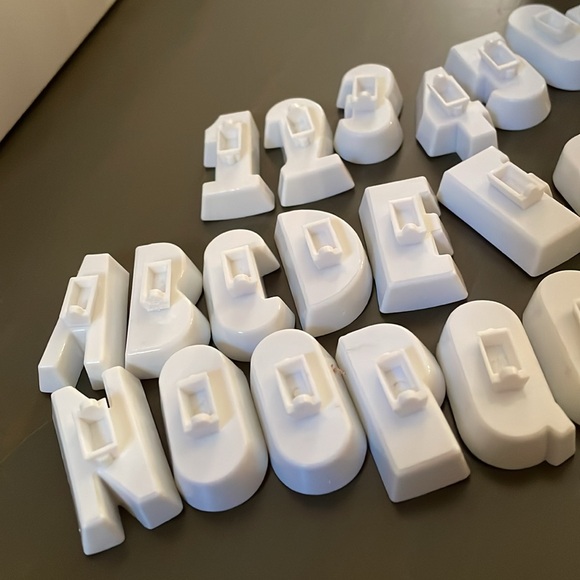 Rolling Cookie Cutter-Alphabet & Numbers, Vintage and Never Used - Picture 8 of 11